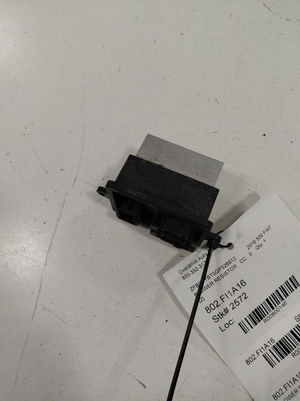 Fiat 500 Blower Resistor Fan Motor Speed Resistor  2016 2017 2018 OEM
