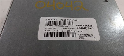 5091919AB Audio Equipment Radio Receiver Face Plate ID Reb Fits 13 Dodge Journey