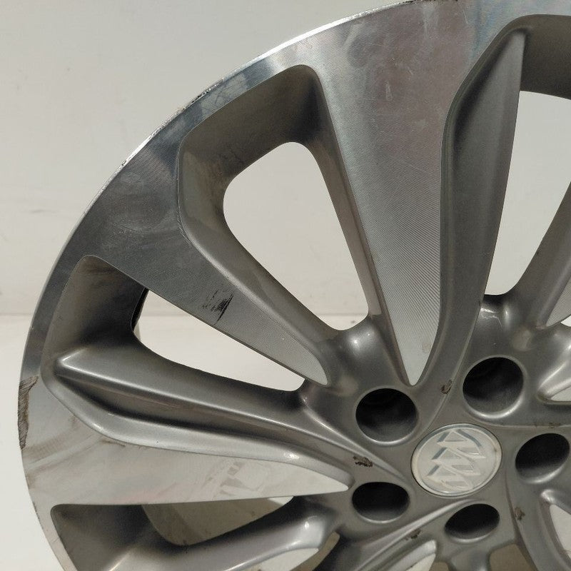 Wheel 18x7 Aluminum Alloy Rim 10 Spoke Gray Inlay Opt Rdk 17-20 Buick 