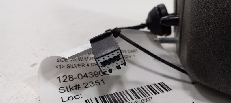 1TA111W7AH Driver Left Side View Door Mirror Electric Non-heated Fits 13-16 Dodge Dart