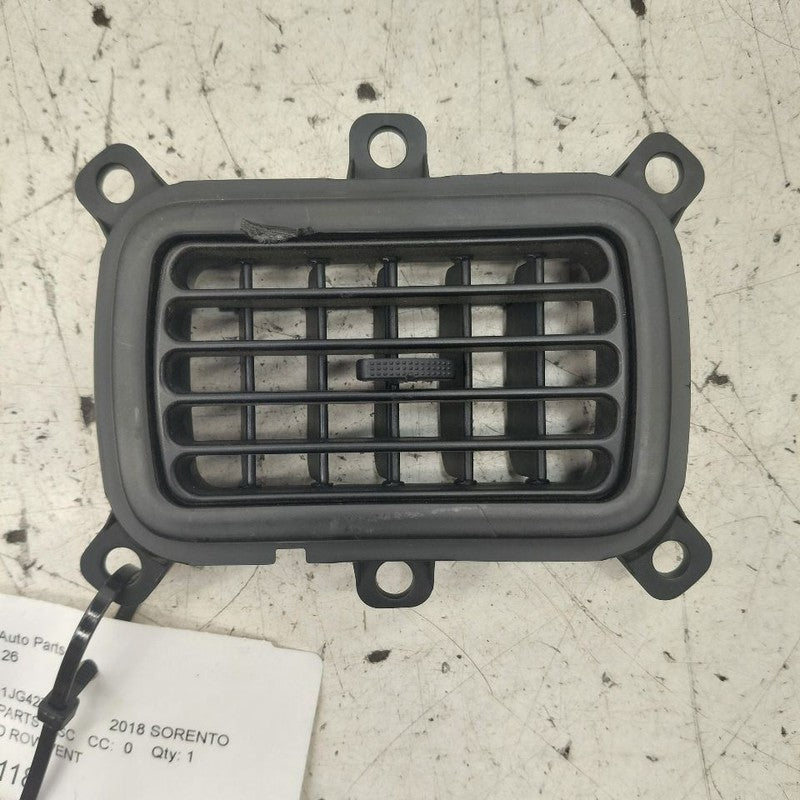 Kia Sorento Left Rear Third Row Vent 2018 2017 2016