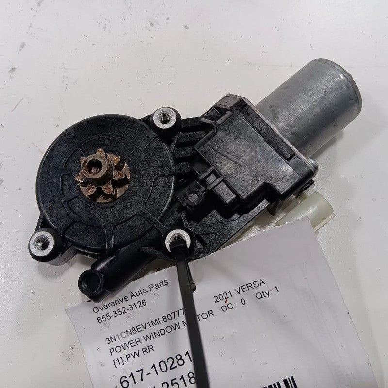 Left Rear Power Window Motor Fits 20-23 Nissan Versa OEM