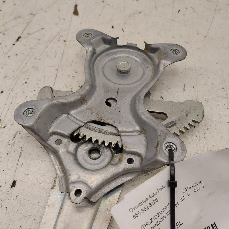 Left Rear Window Regulator Track Fits 14-20 Lexus IS350