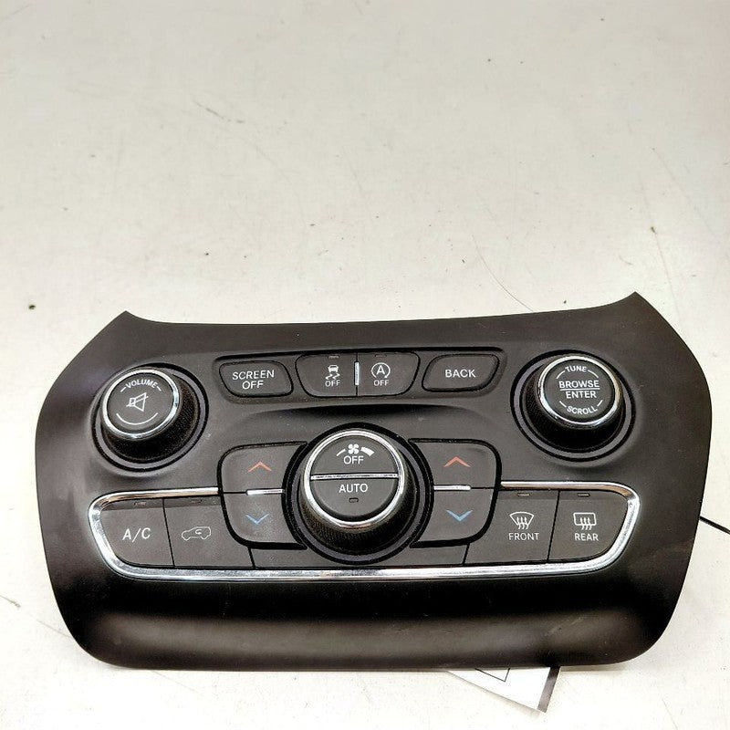 Dual Zone Temperature Control Heat Heater AC Switch 15-18 Jeep Cheroke