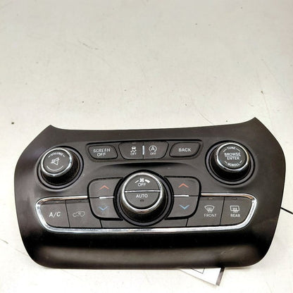 Dual Zone Temperature Control Heat Heater AC Switch 15-18 Jeep Cheroke