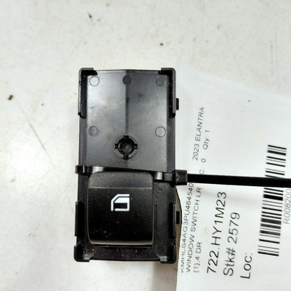 Hyundai Elantra Window Switch Power Left Driver Rear  2024 2023 2022 2