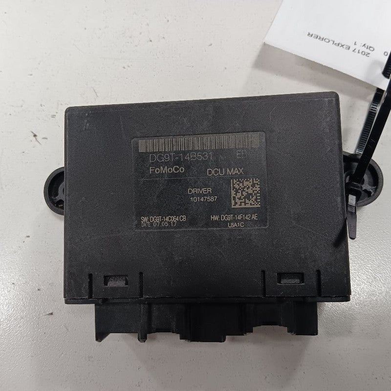 Driver Left Front Door Control Module Fits 16-18 Lincoln MKX OEM