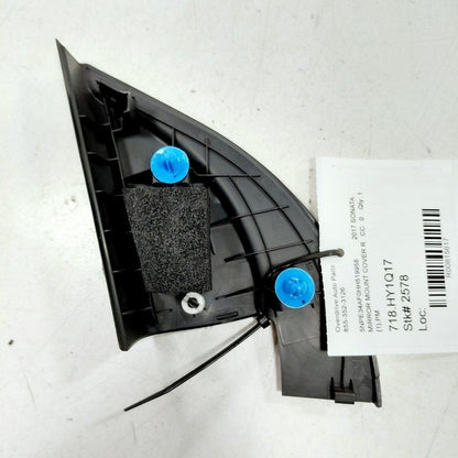 Hyundai Sonata Mirror Mount Cover Door Trim Right Passenger  2017 2016
