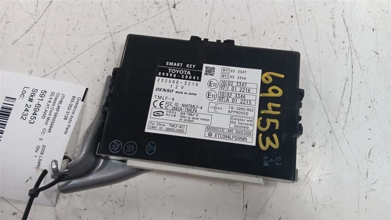 Theft-locking Left Hand Front Dash Fits 07-08 LEXUS LS460 OEM