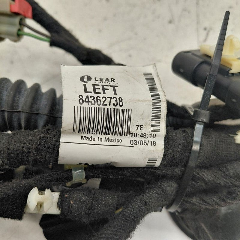 Chevy Volt Door Harness Wire Wiring Left Driver Rear  2019 2018 2017 2