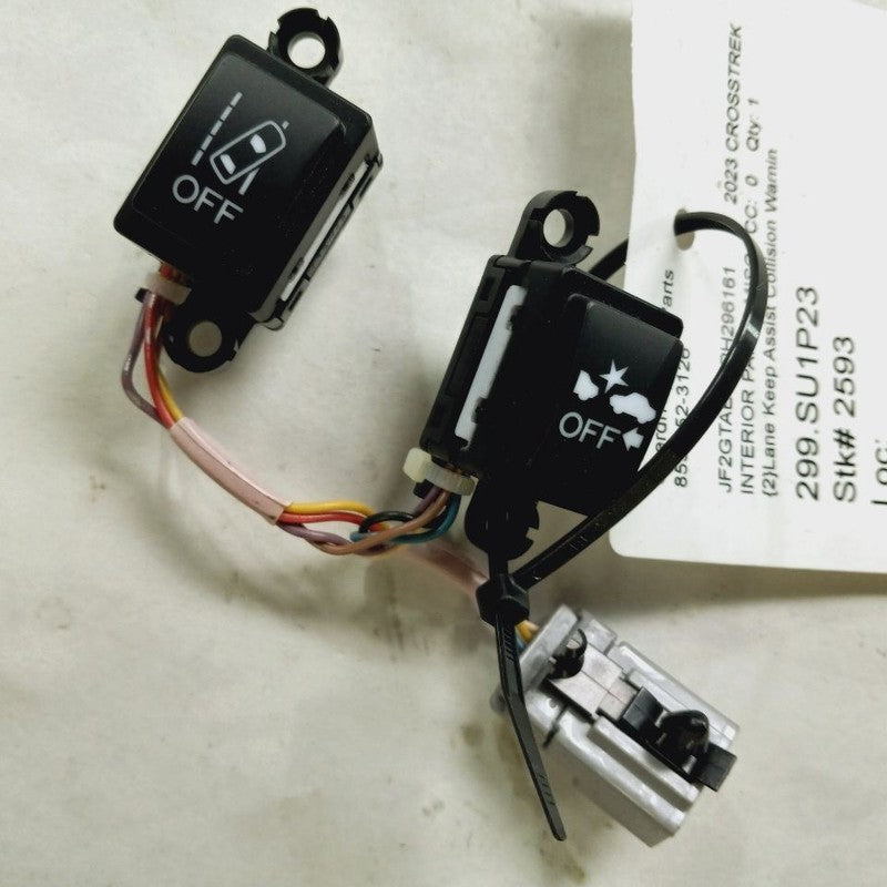 Subaru Crosstrek Lane Keep Assist Collision Warning Switches 2023 2022