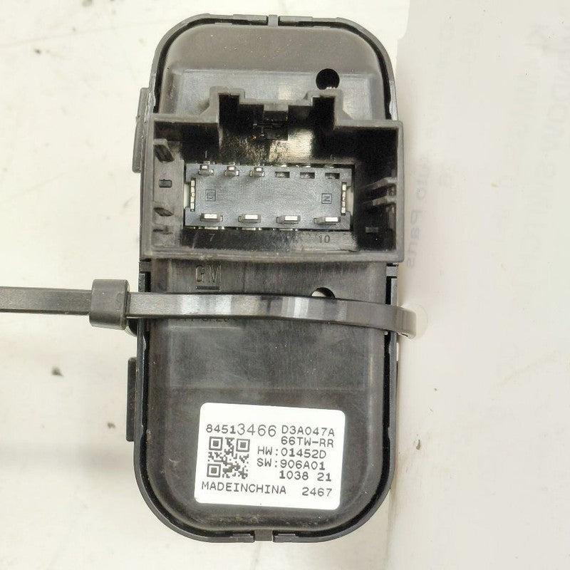 Buick Encore GX Window Switch Power Left Driver Rear  2020 2021 2022 2