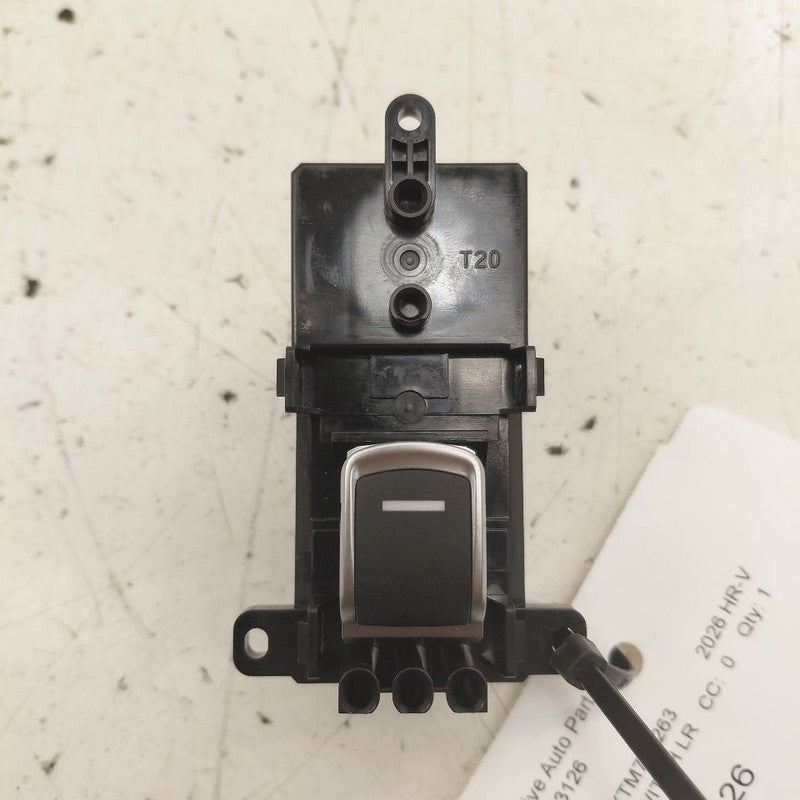 Honda HR-V Window Switch Power Left Driver Rear  2026 2025 2024 2023