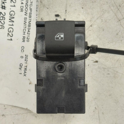 Chevy Trax Power Window Switch Right Passenger Rear  2022 2021