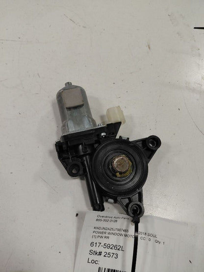 Left Rear Power Window Motor Fits 14-19 Kia Soul OEM