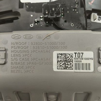 Hyundai Santa Fe Sun Glasses Holder  2019 2020