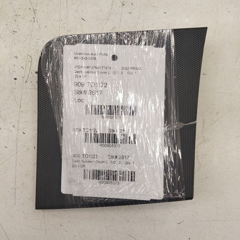 Toyota Prius Dash Speaker Cover Left Driver Side 2022 2021 2020