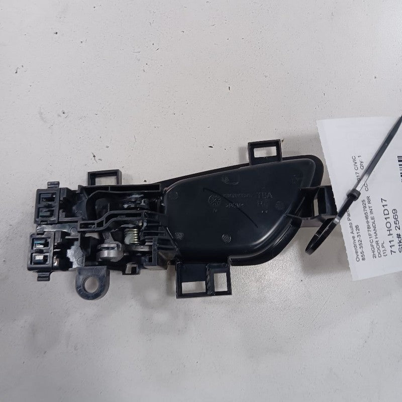 Honda Civic Door Handle Right Passenger Rear Interior Inside  2018 2017 2016
