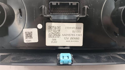 Temperature Control Manual Temperature Control Fits 17-19 IMPREZA