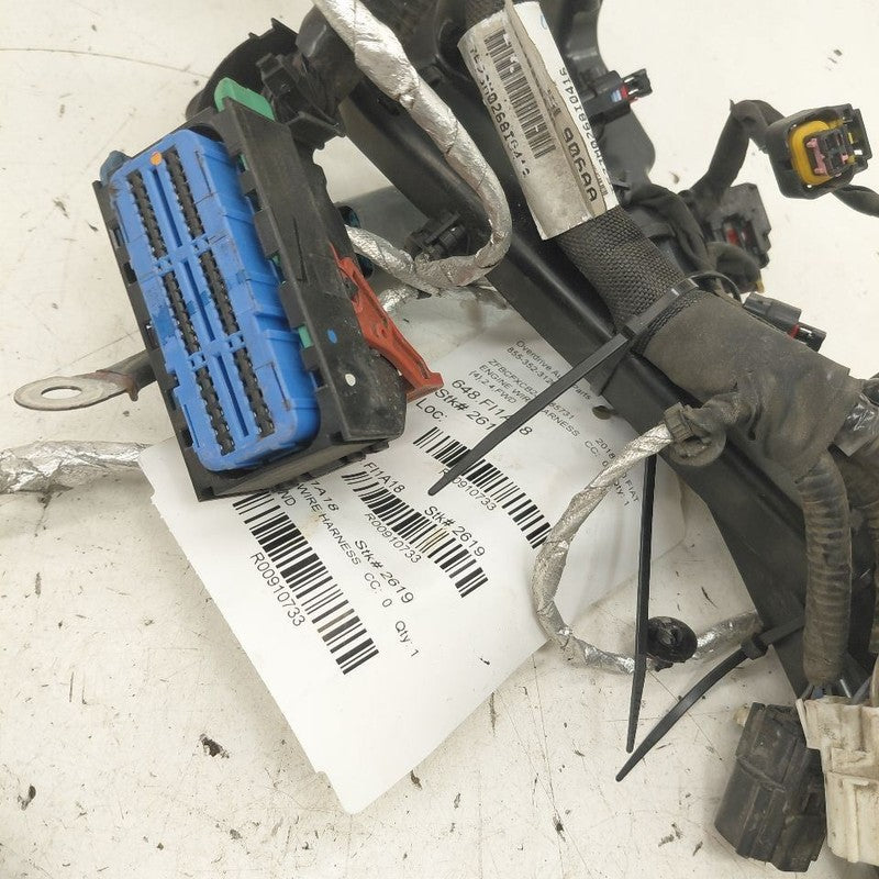 2018 Fiat 500 X Model Engine Wire Wiring Harness