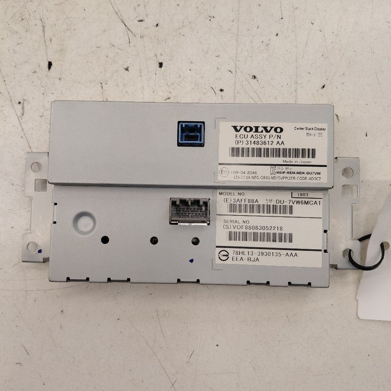 7" Display Screen Fits 15-18 Volvo S60