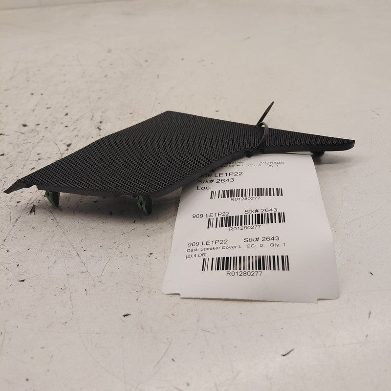 Lexus NX350 Dash Speaker Cover Left Driver Side 2022 2023 2024 2025