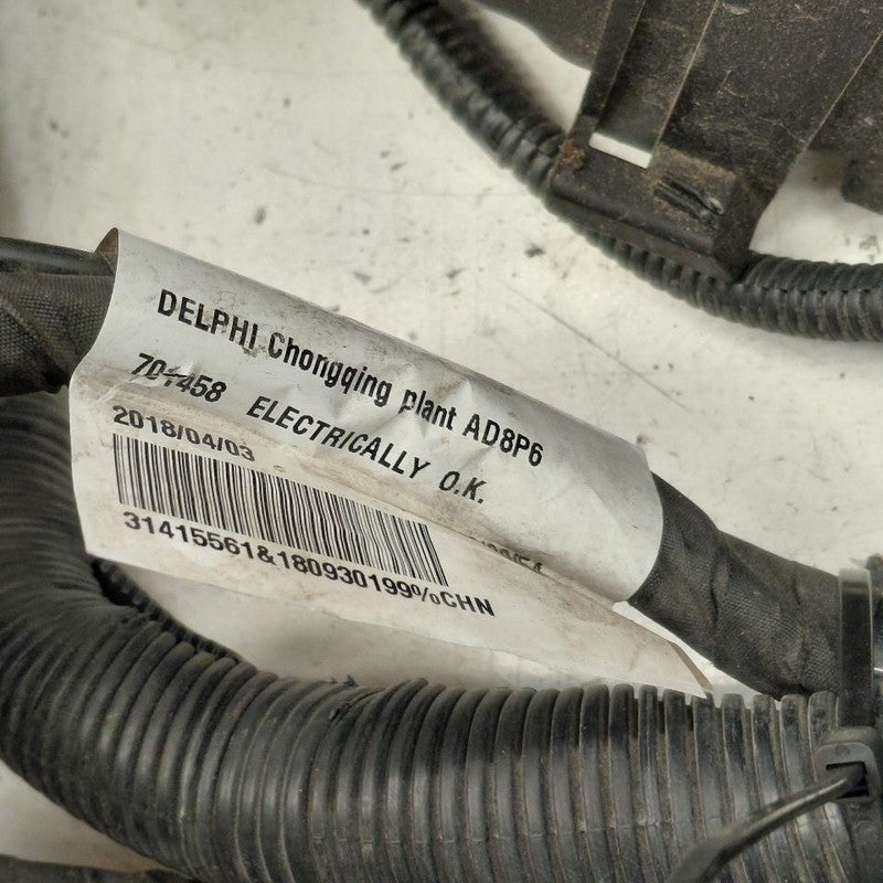Volvo S60 Engine Wire Wiring Harness  2.0 2018 2017 2016