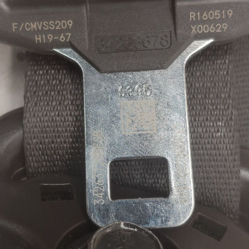 Hyundai Santa Fe Seat Belt Strap Retractor Left Driver Rear Back  2019
