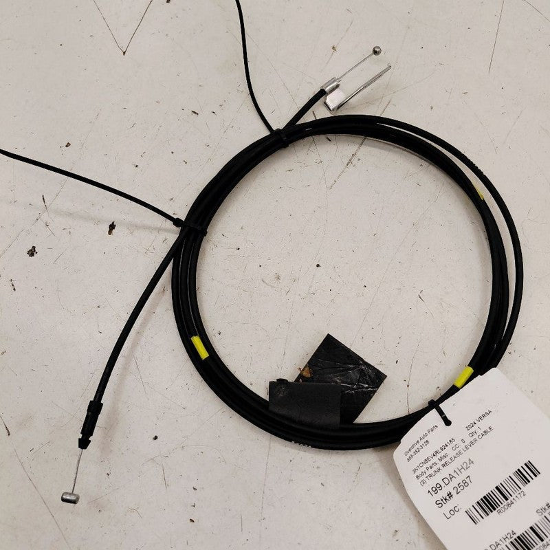 Nissan Versa Trunk Release Lever Cable  2024 2023 2022 2021 OEM