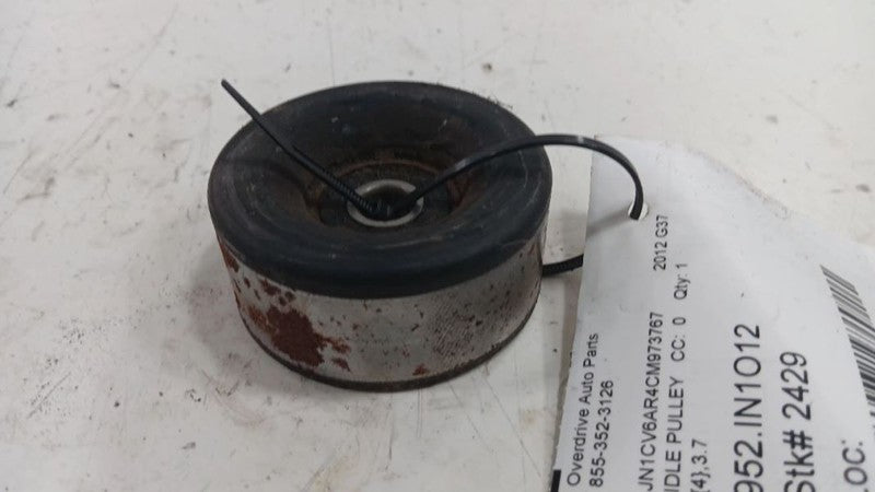 Infiniti G37 Idler Idle Pulley  2011 2012 2013 OEM