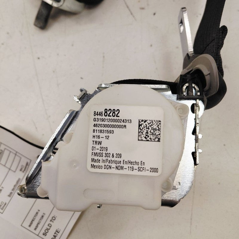 Chevy Volt Seat Belt Strap Retractor Right Passenger Rear Back  2019 2