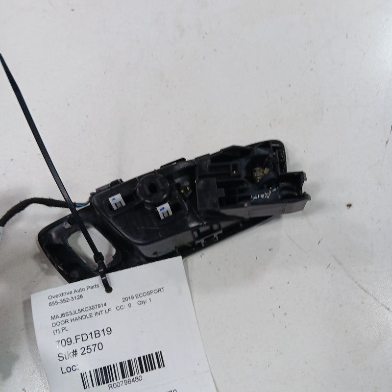 Ford Ecosport Door Handle Left Driver Front Interior Inside  2018 2019