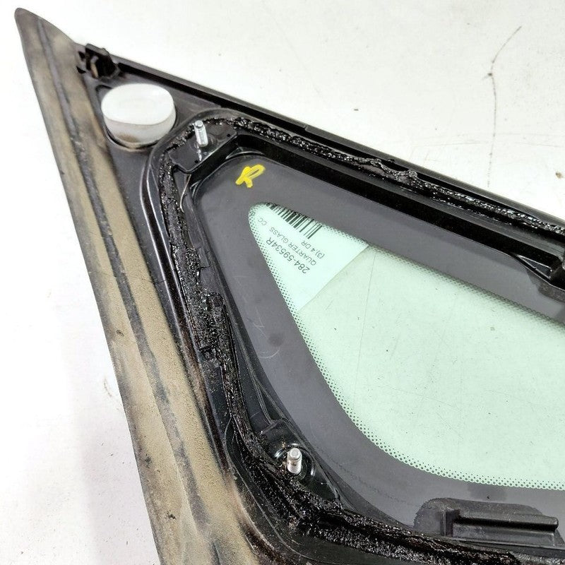 Passenger Right Quarter Glass Window US Built Fits 15-17 Hyundai Sonat