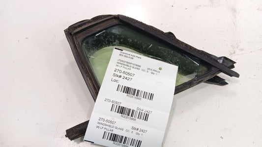 5610152936 Driver Left Front Pillar Window Glass VIN B3 7th And 8th Digit Fits 12-19 PRIUS