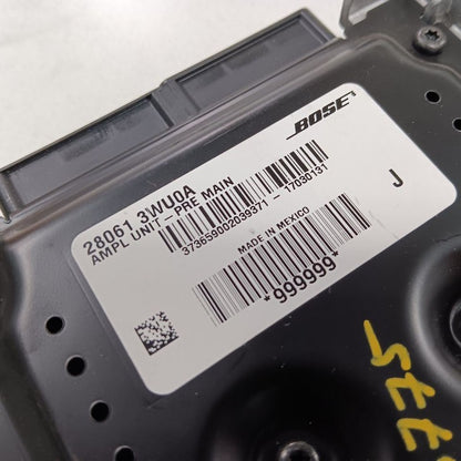 280613WU0A Audio Equipment Radio Amplifier Premium Package Fits 16-17 INFINITI QX50