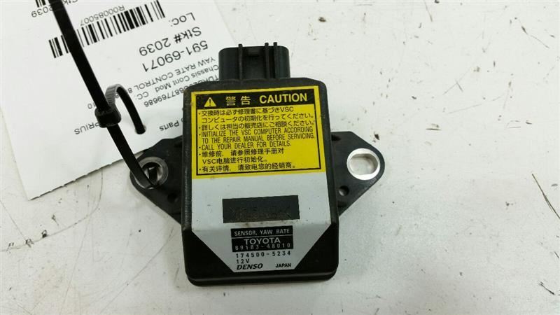  Chassis ECM Stability Yaw Rate Control Fits 05-12 Toyota Avalon