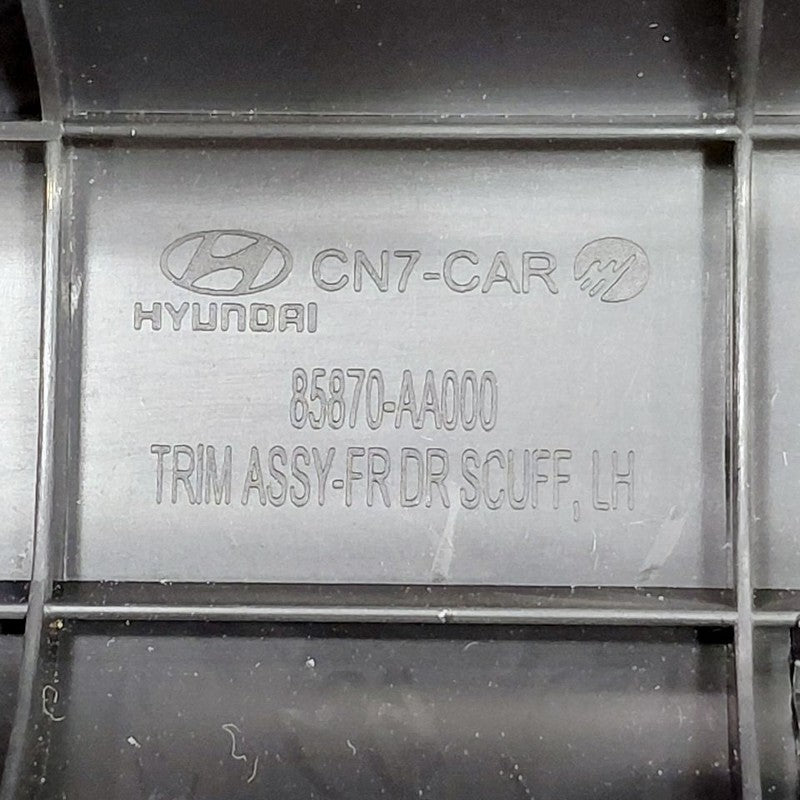 Hyundai Elantra Sill Trim Plate Door Jam Threshold Left Driver Front  