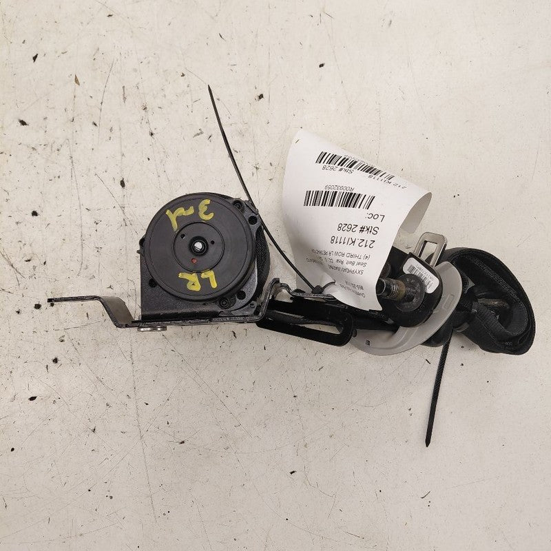 Kia Sorento Third Row Left Rear Seat Belt Strap Retractor 2018 2017 20