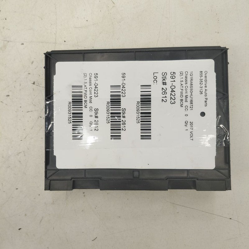 Body Control Module BCM Fits 17-19 Buick Envision