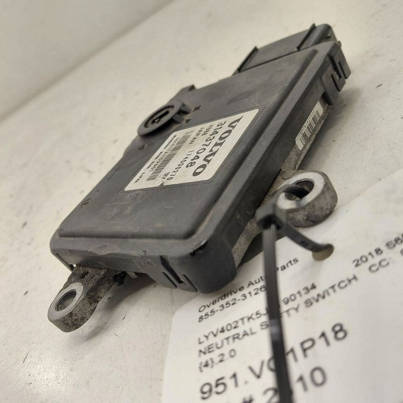 Volvo S60 Neutral Safety Switch Automatic Transmission Gear Selection 
