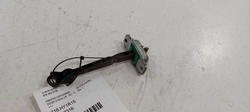 Hyundai Elantra Door Check Left Rear Hinge Stop Stopper Detent 2013 20
