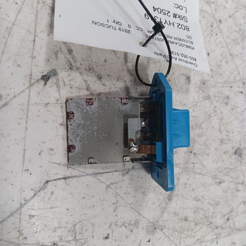 Hyundai Tucson Blower Resistor Fan Motor Speed Resistor  2019 2020 202