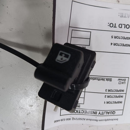 Fiat 500 Window Switch Power Left Driver Rear  2016 2017 OEM