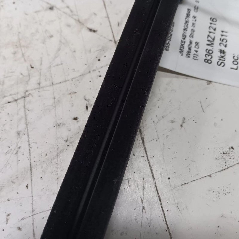 Mazda CX-5 Left Rear Weather Strip Interior  2013 2014 2015 2016 OEM
