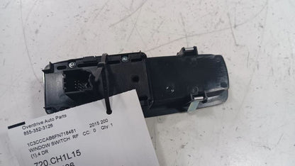 Chrysler 200 Power Window Switch Right Passenger Front  2015 2016 2017