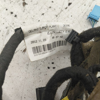 Volvo S60 Door Harness Wire Wiring Left Driver Front  2013 2014 2015