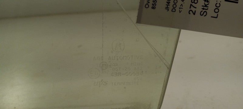 73450TL2A10 Left Rear Door Glass Window Sedan Fits 09-14 TSX 
