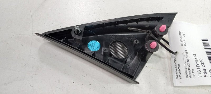 Hyundai Elantra Mirror Mount Cover Door Trim Right Passenger 2009 2010 2011 2012