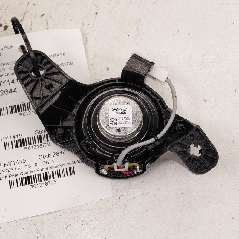 Hyundai Santa Fe Left Rear Quarter Panel Speaker {96360S1200} 2019 202