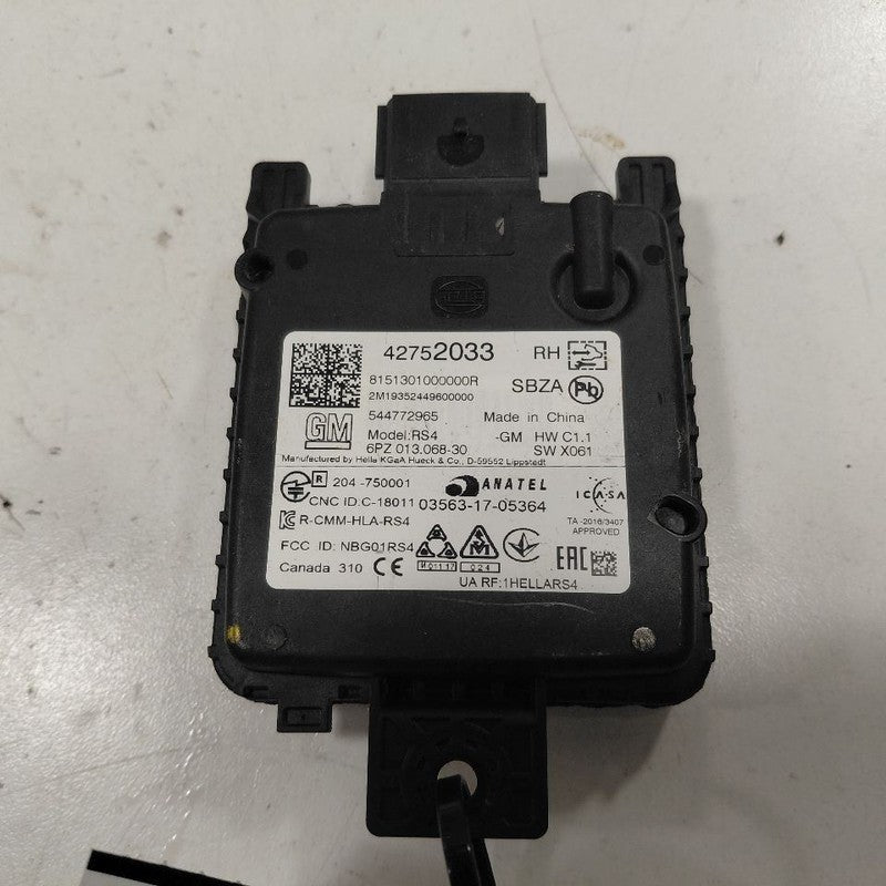 Passenger Right Radar Unit Fits 21-25 Chevy Trailblazer OEM